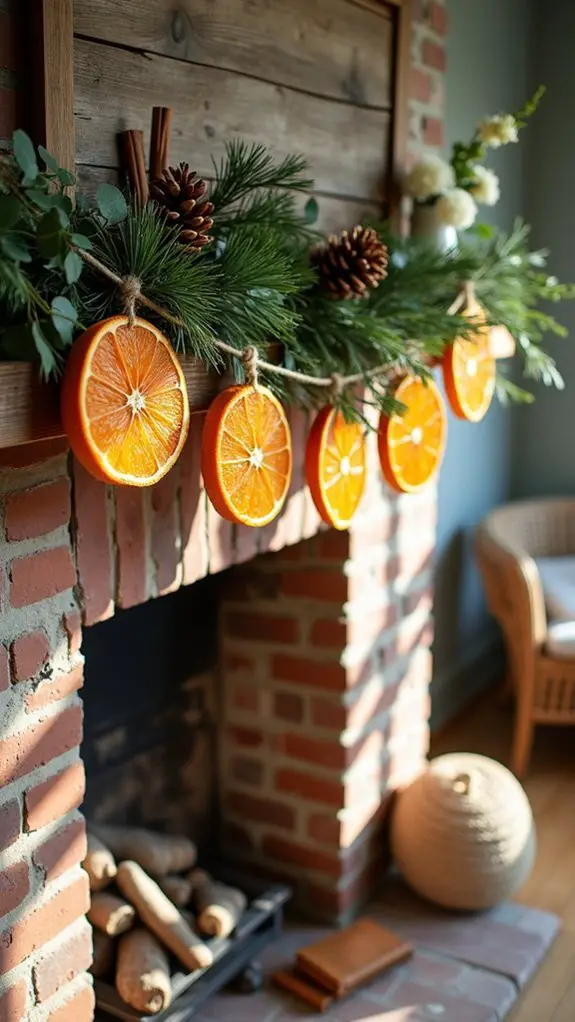 charming festive citrus decorations