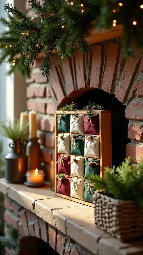 charming holiday countdown excitement