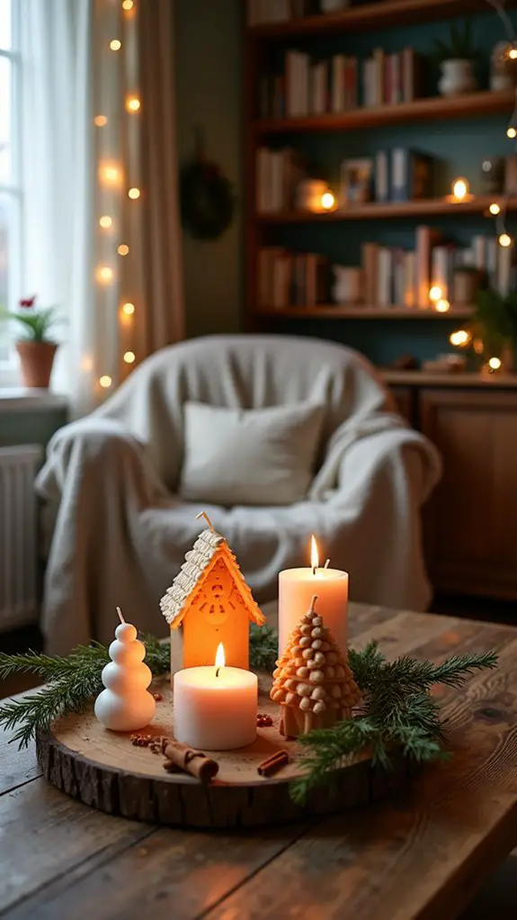 charming holiday scented candles
