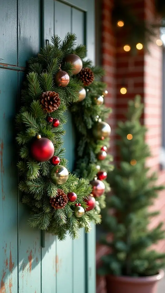 charming miniature tree wreaths