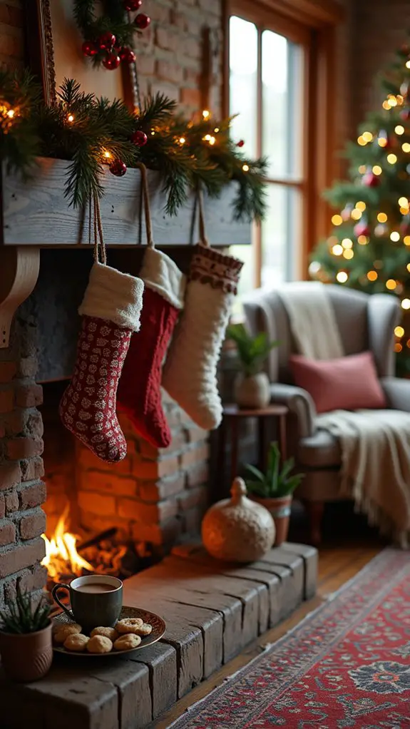 charming nostalgic holiday stockings