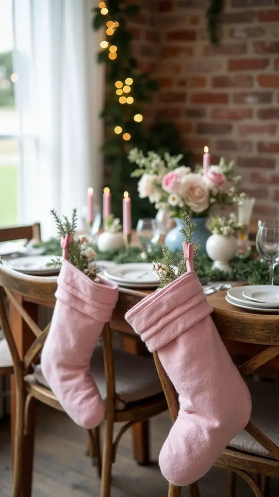 charming pastel pink decor