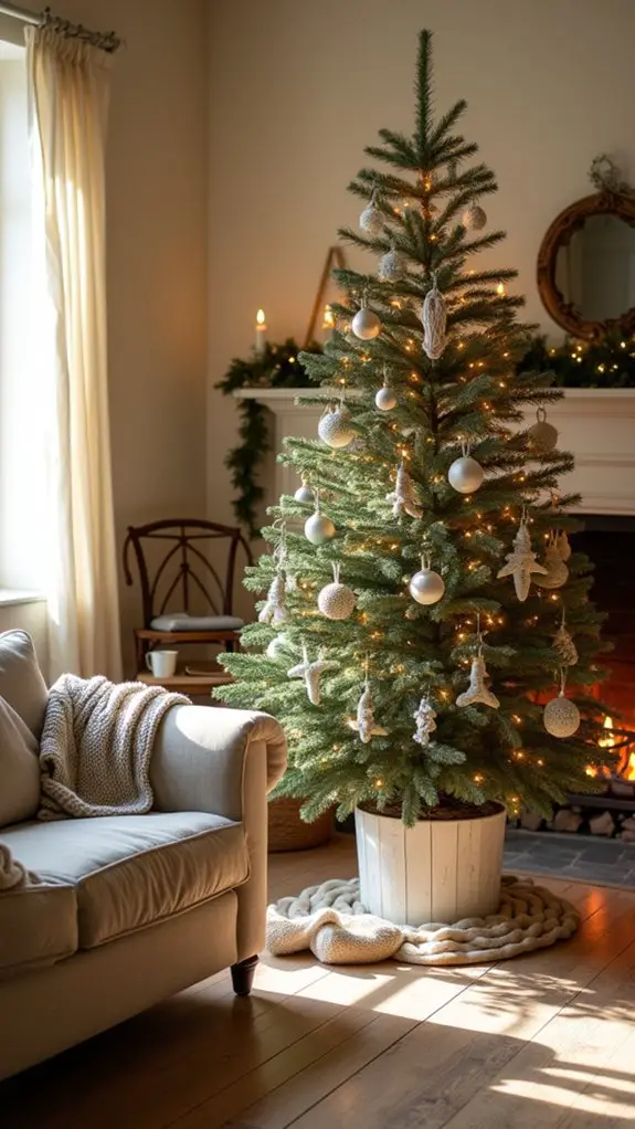 charming rustic tree base