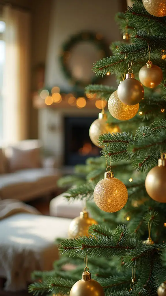 cheerful pastel christmas sparkle