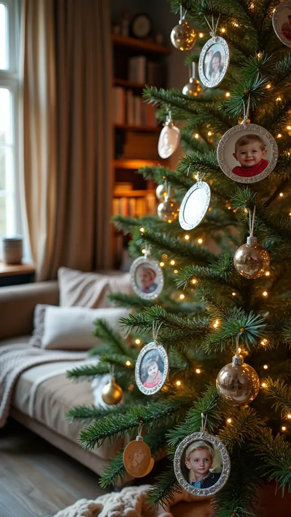 cherished memories adorn tree
