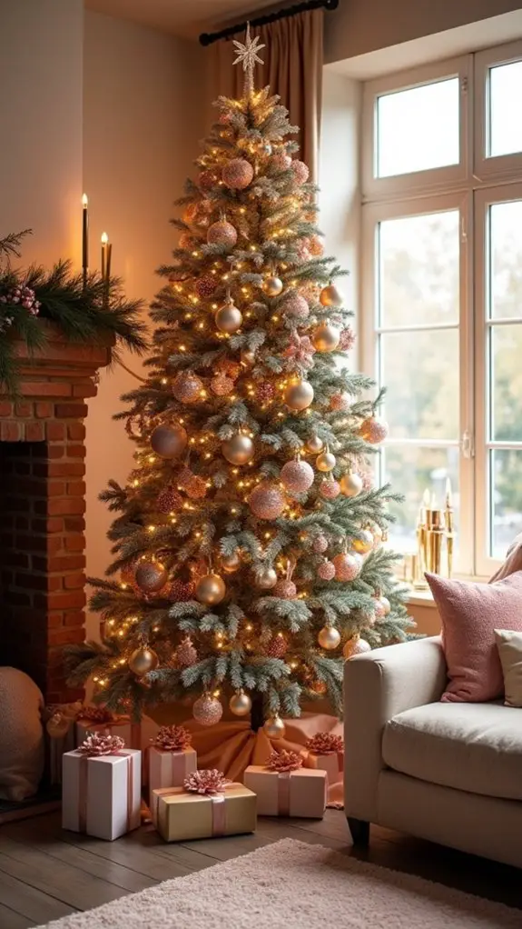 chic champagne rose gold elegance