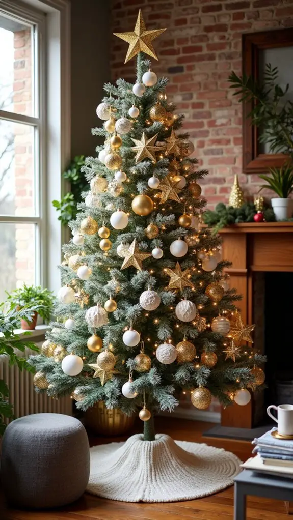 chic geometric christmas elegance