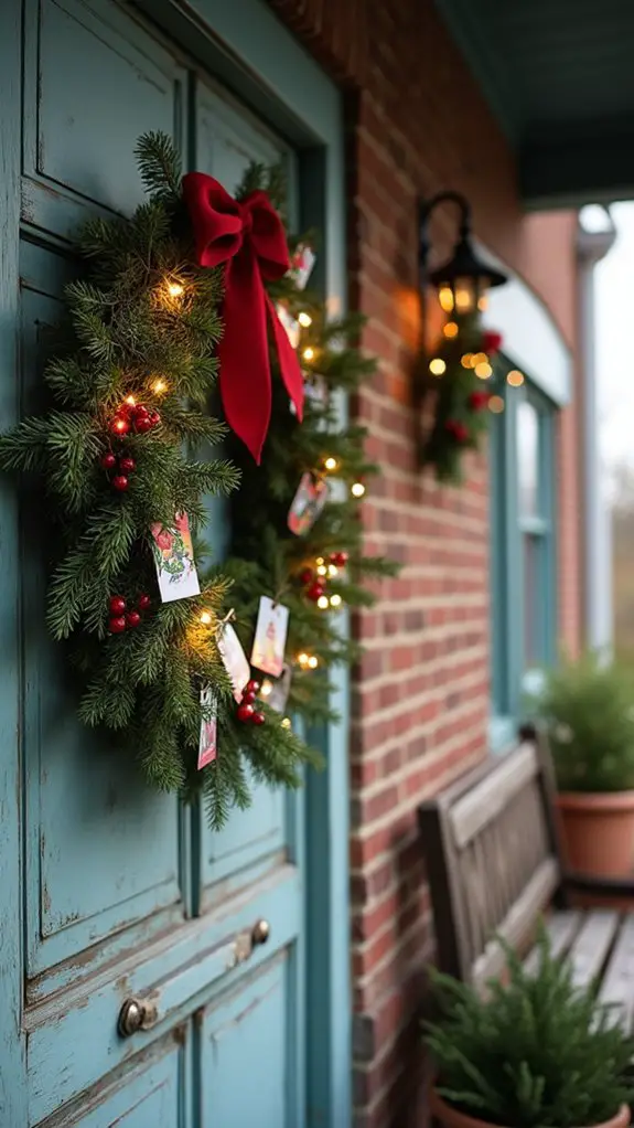 christmas card display project