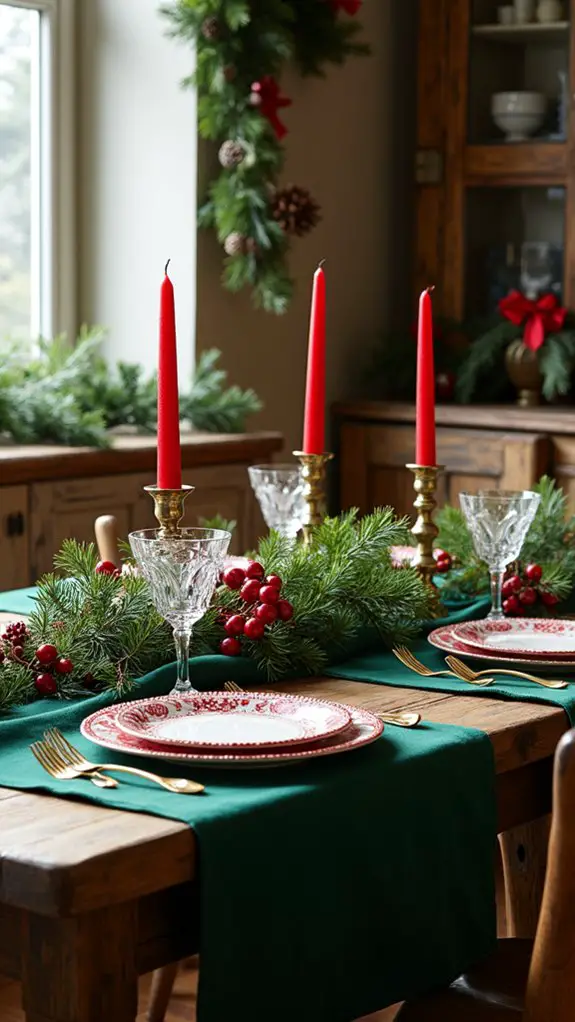 classic christmas color scheme