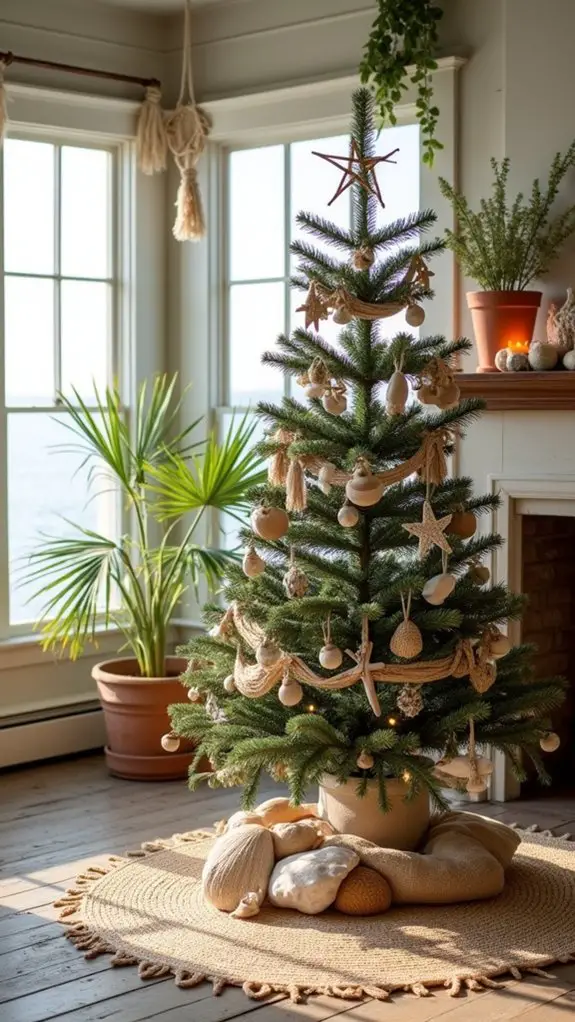 coastal christmas decor inspiration