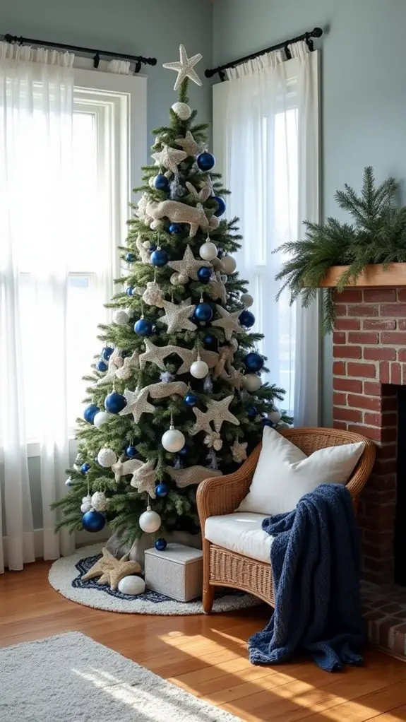 coastal holiday color scheme