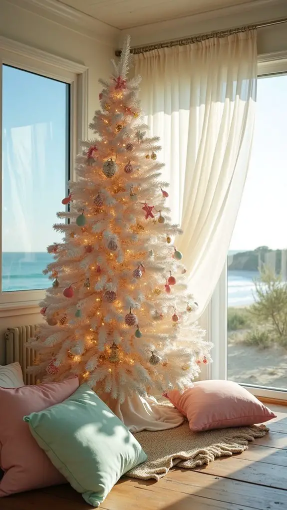 coastal inspired christmas tree decorations