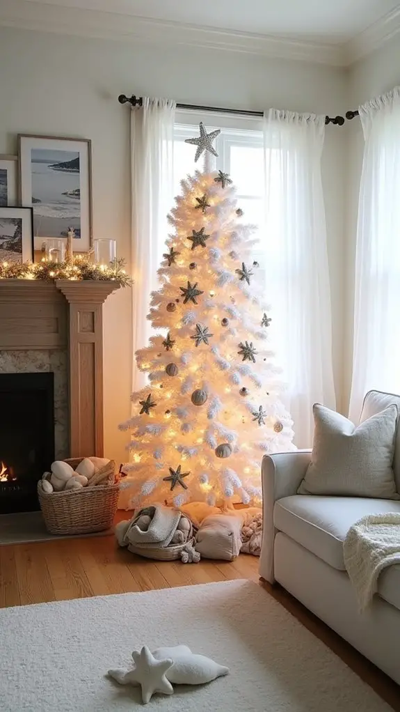 coastal themed holiday d cor