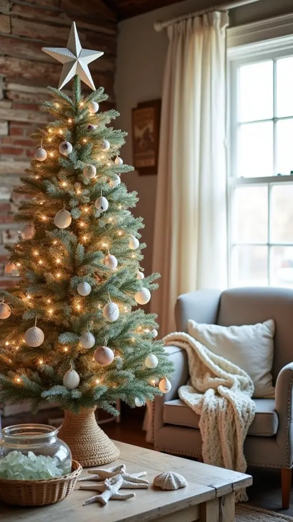 coastal themed holiday decor