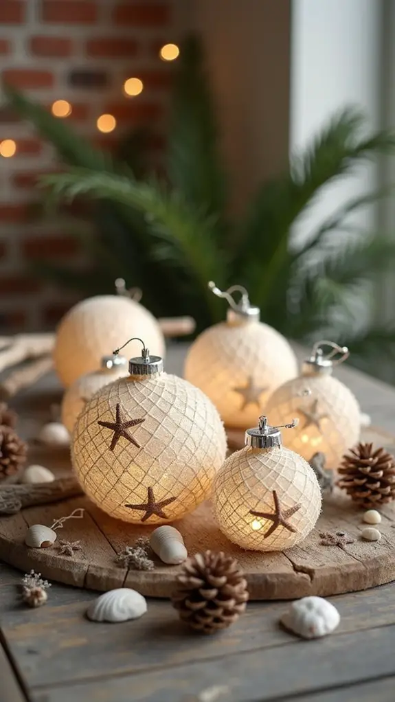 coastal themed holiday decor