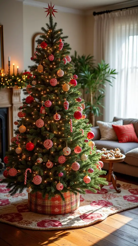 colorful candyland christmas decor