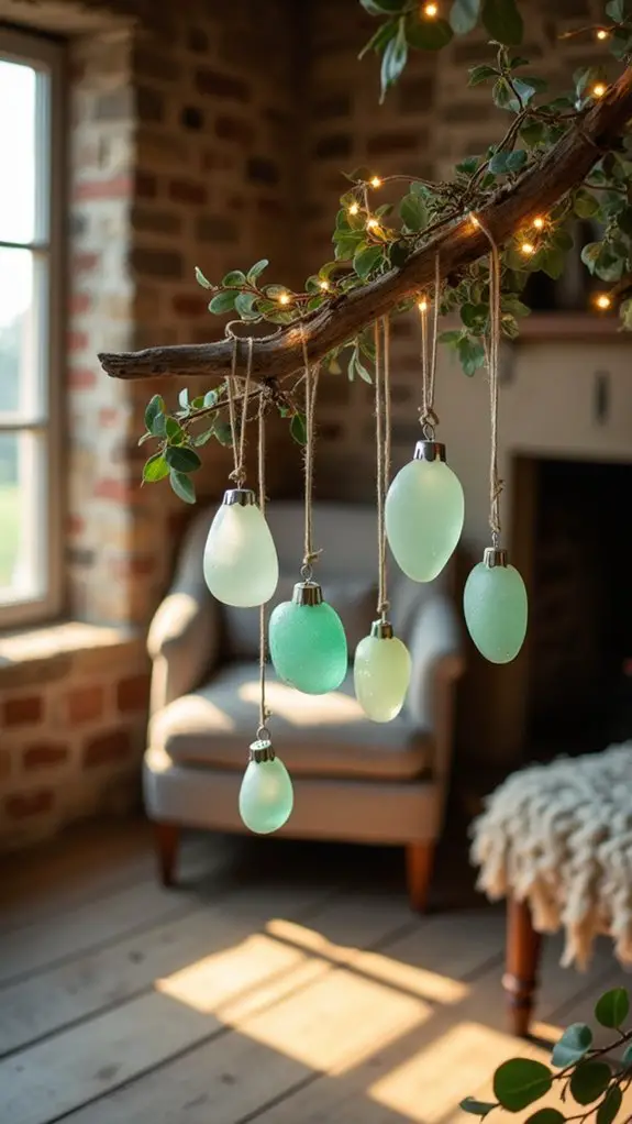 colorful ocean inspired holiday decor