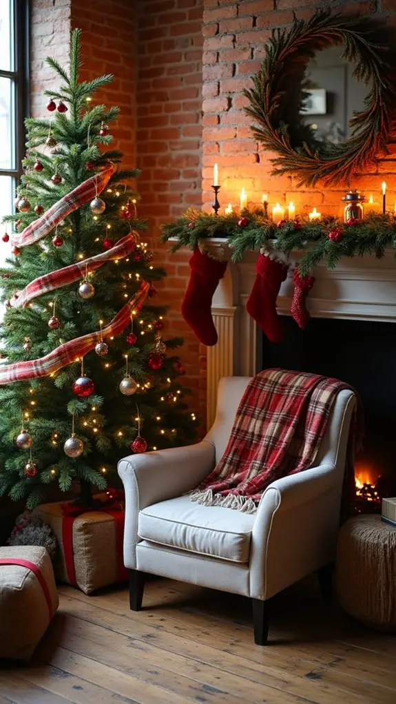 colorful ribbon holiday decor