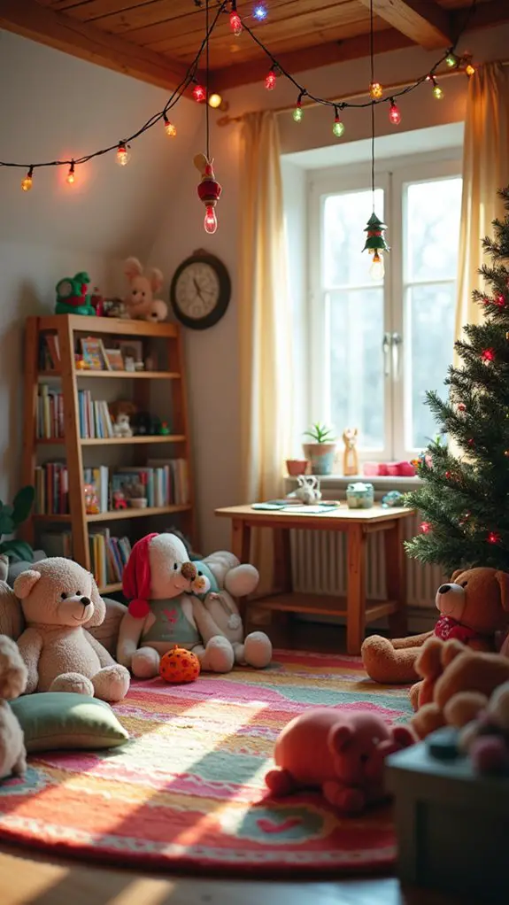 colorful string lights magic