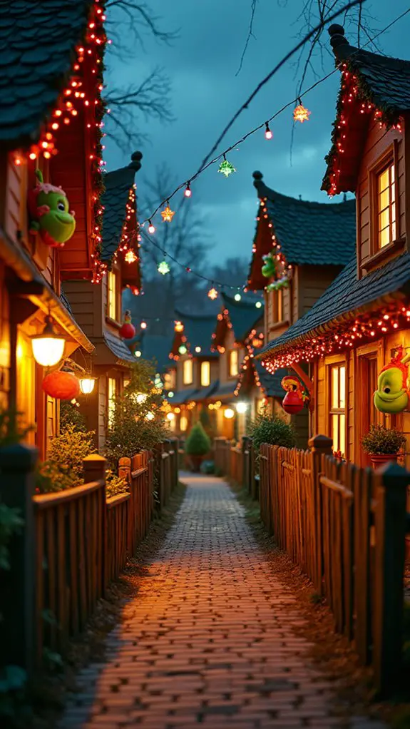 colorful whoville festive lights