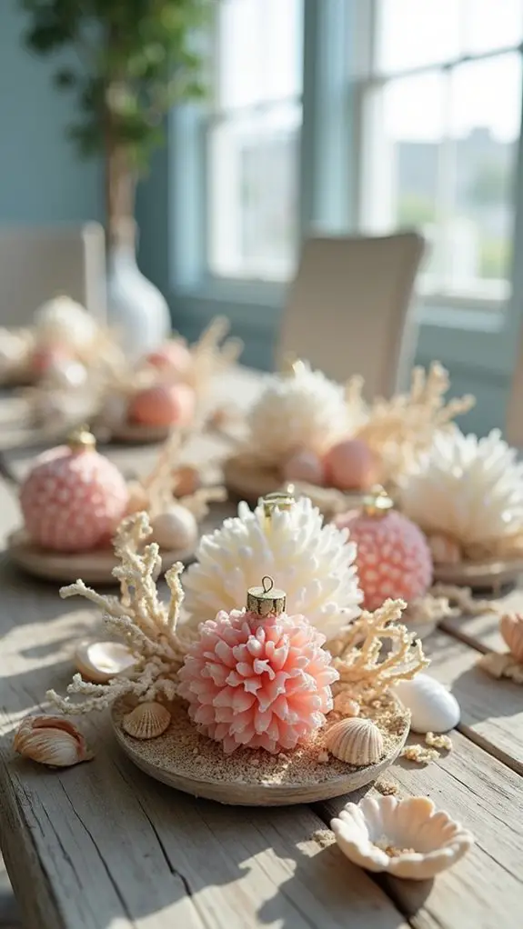 coral reef holiday decorations