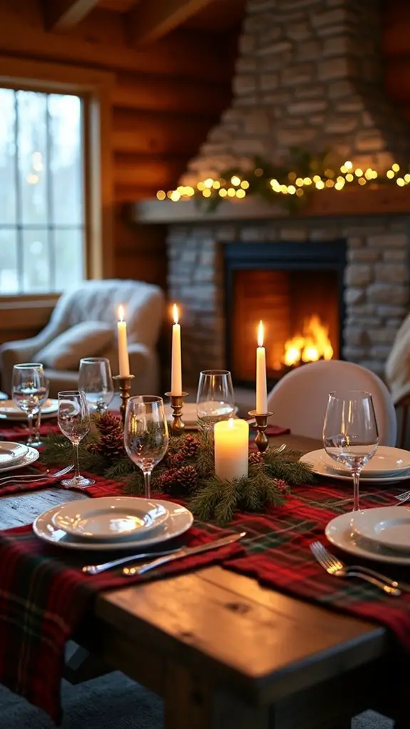 cozy cabin holiday decor