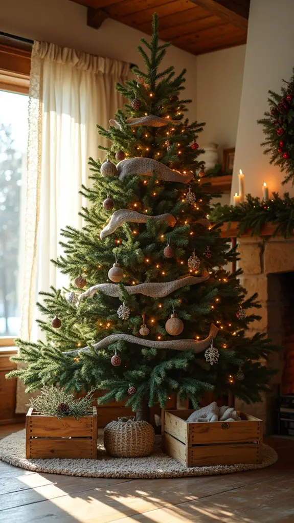 cozy cottage christmas tree