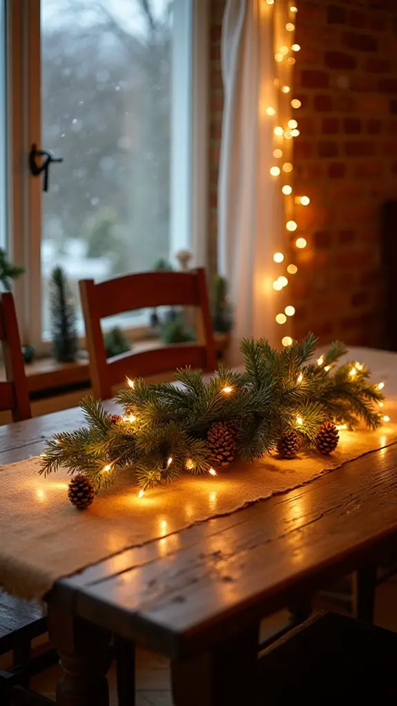 cozy dining area ambiance