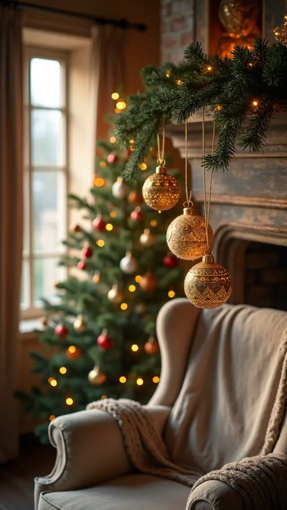 cozy elegant holiday decorations