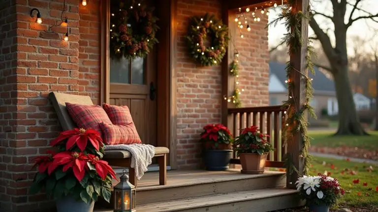 cozy festive holiday decorations