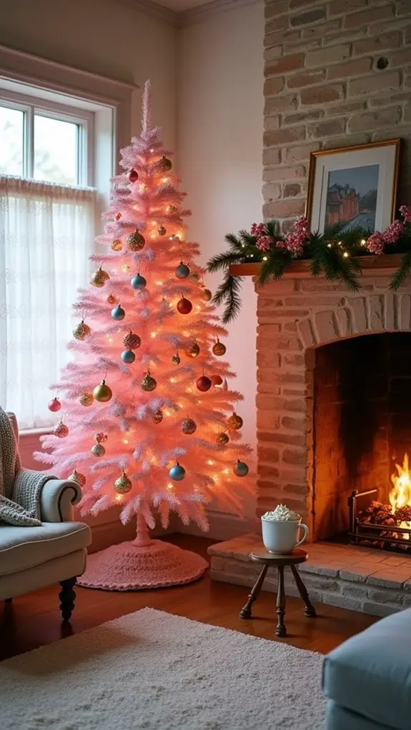 cozy festive textured decor