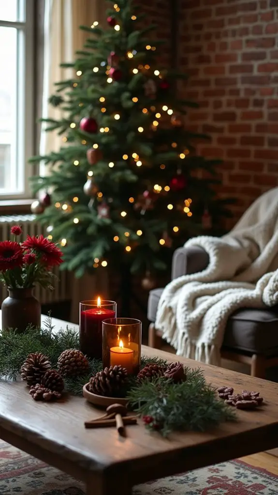 cozy festive winter scents