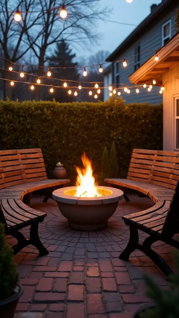 cozy fire pit gatherings