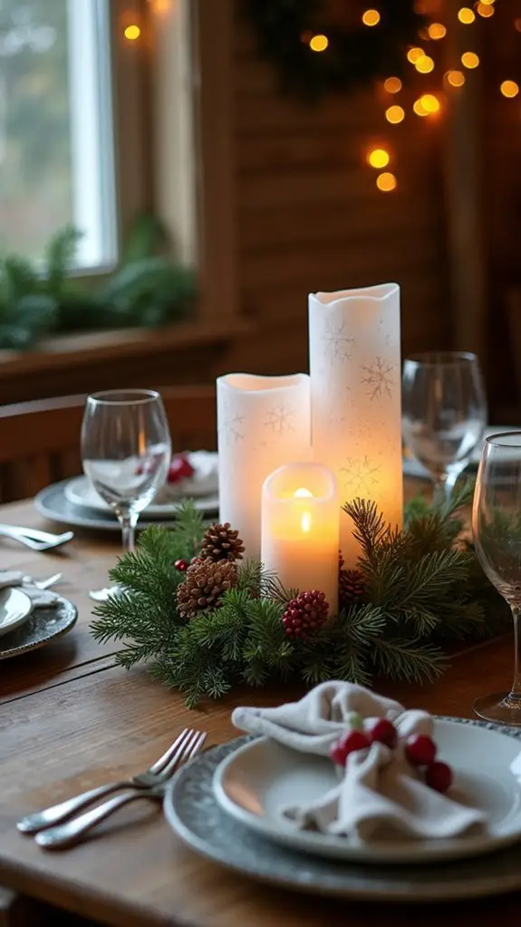 cozy frosted glass ambiance