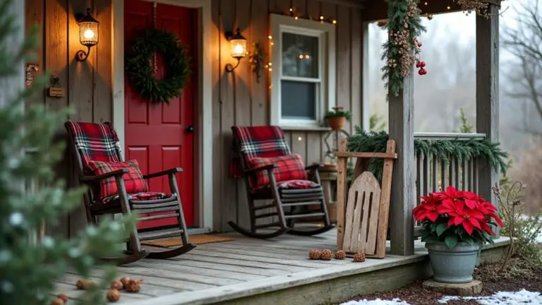 cozy holiday cottage decorations