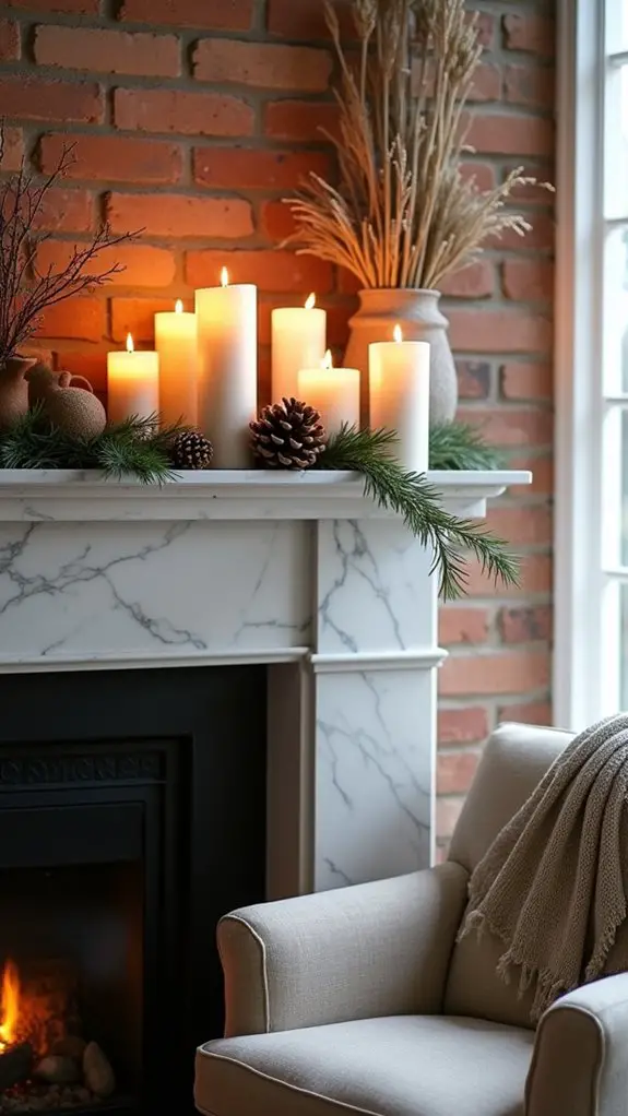cozy holiday scented ambiance