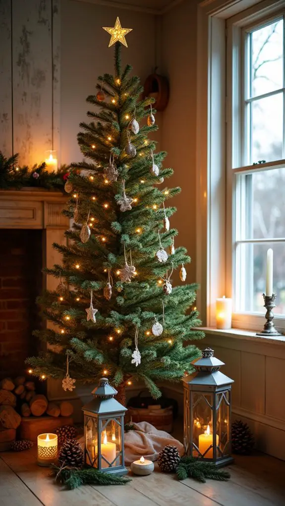 cozy lanterns and candles