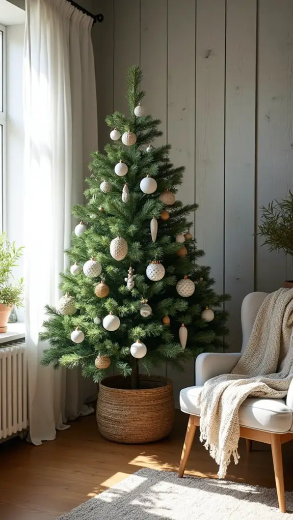 cozy minimalist holiday decor