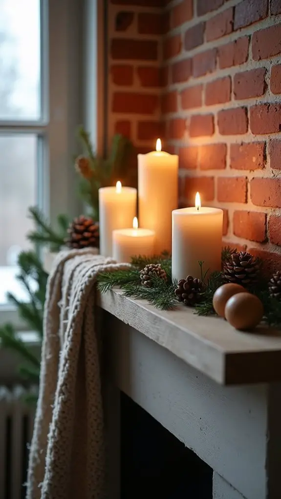 cozy minimalist holiday decor