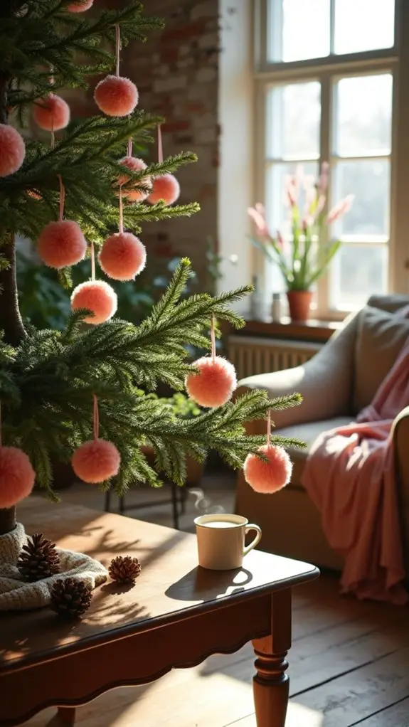 cozy playful holiday accents