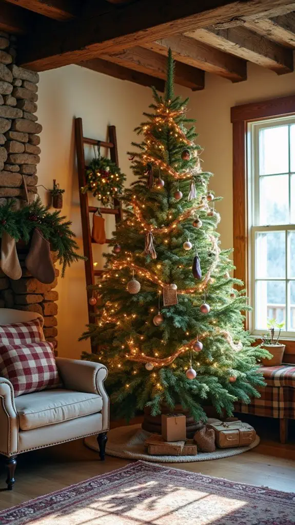 cozy rustic christmas decor