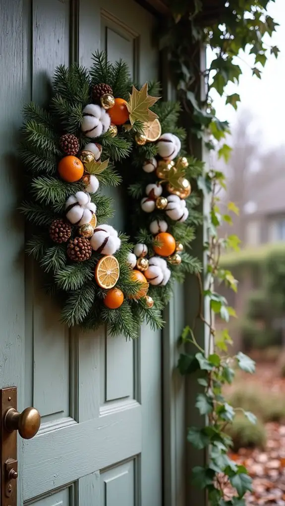 cozy rustic cotton accents