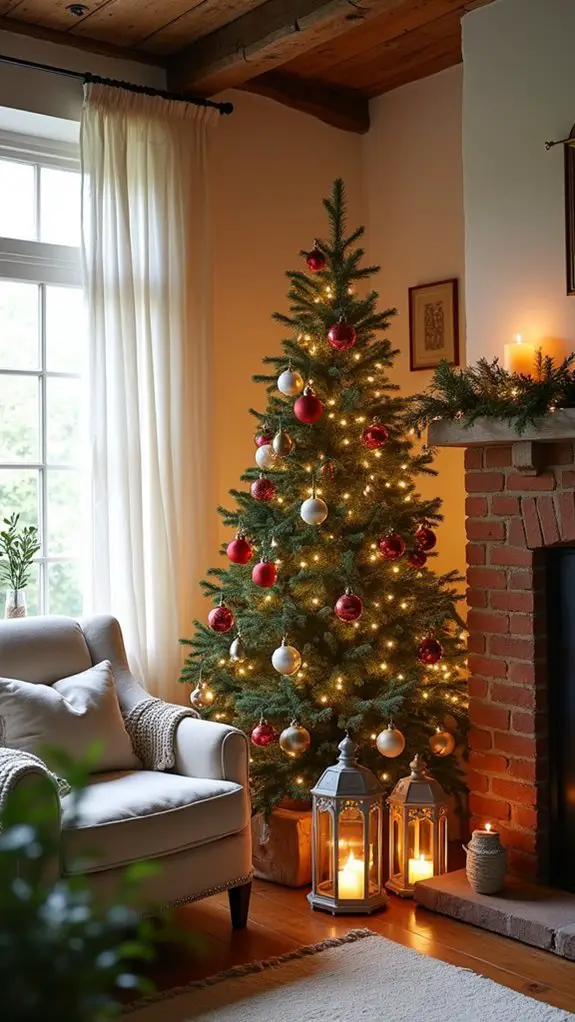 cozy rustic holiday ambiance