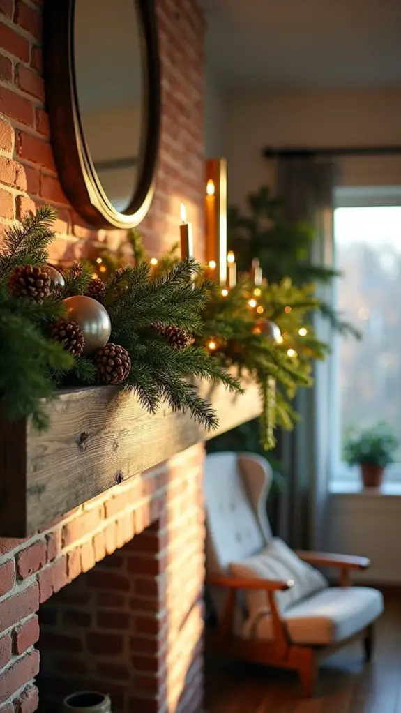 cozy rustic holiday decor