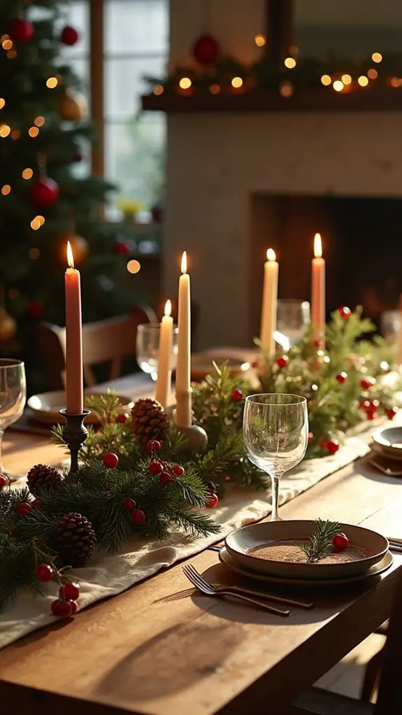 cozy rustic wood settings