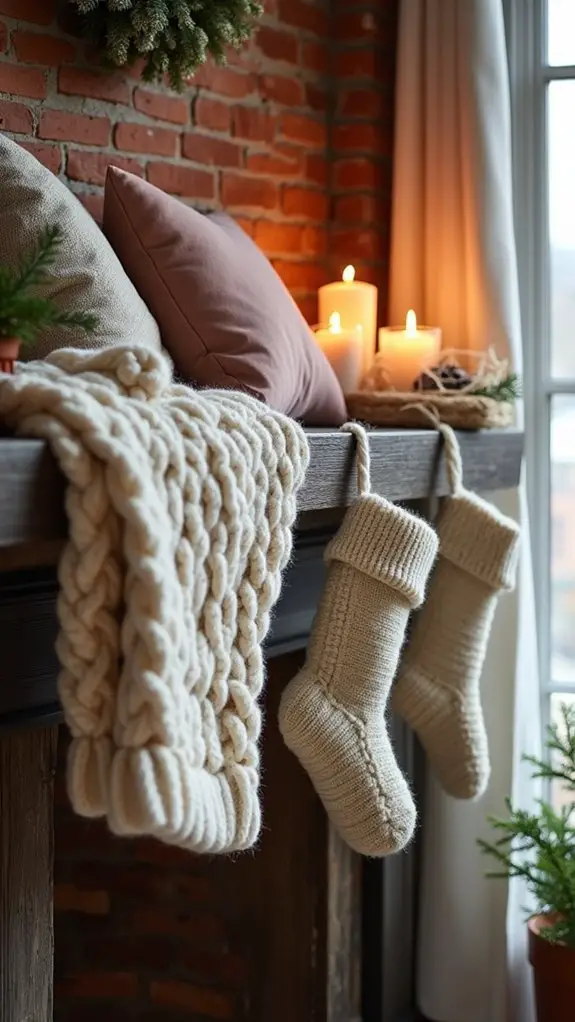 cozy textures enhance holidays