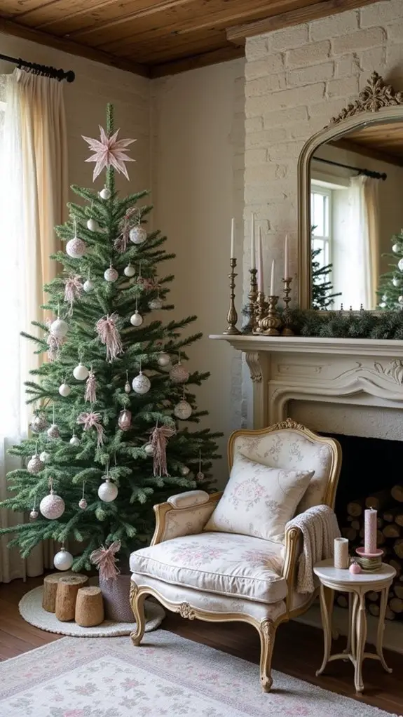 cozy vintage holiday decor