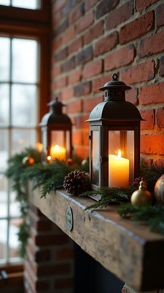 cozy vintage lantern ambiance