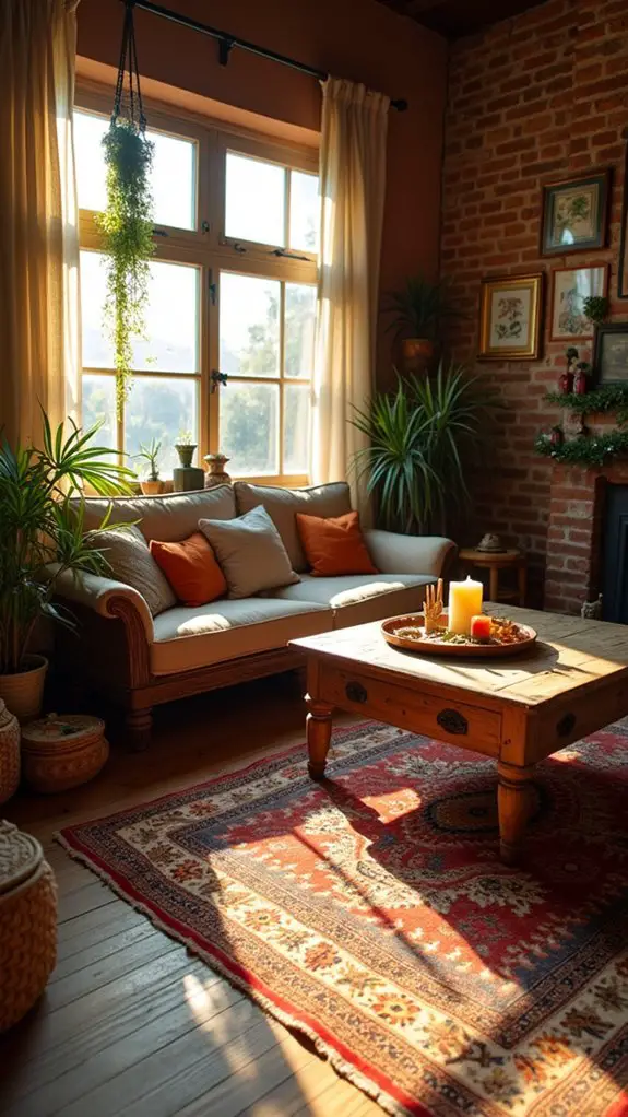 cozy vintage rug charm