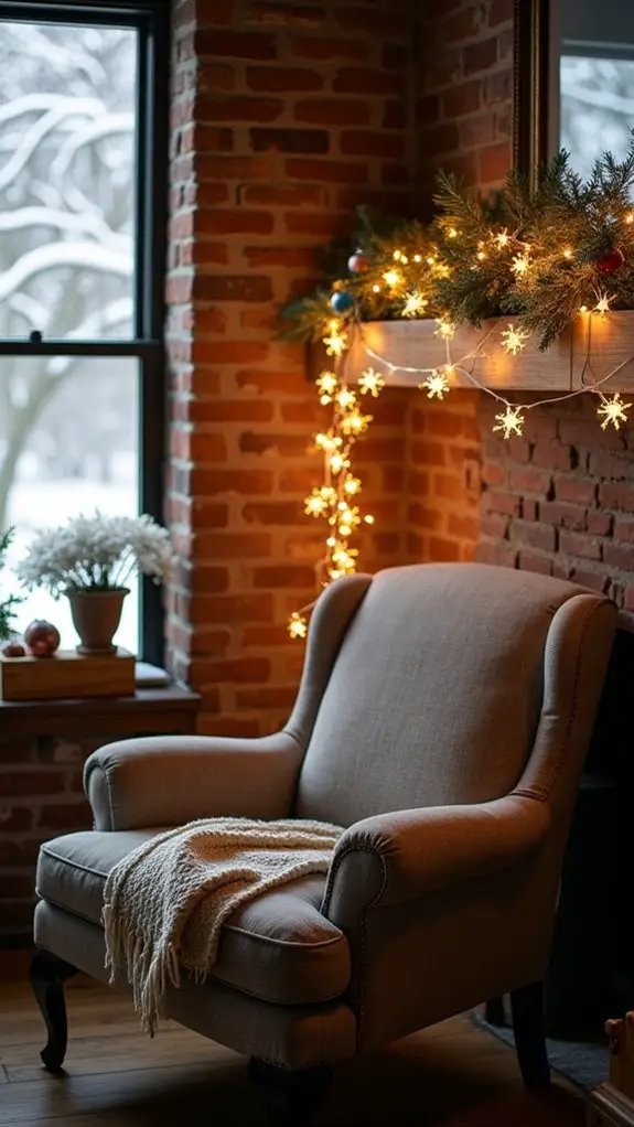 cozy winter ambiance lights